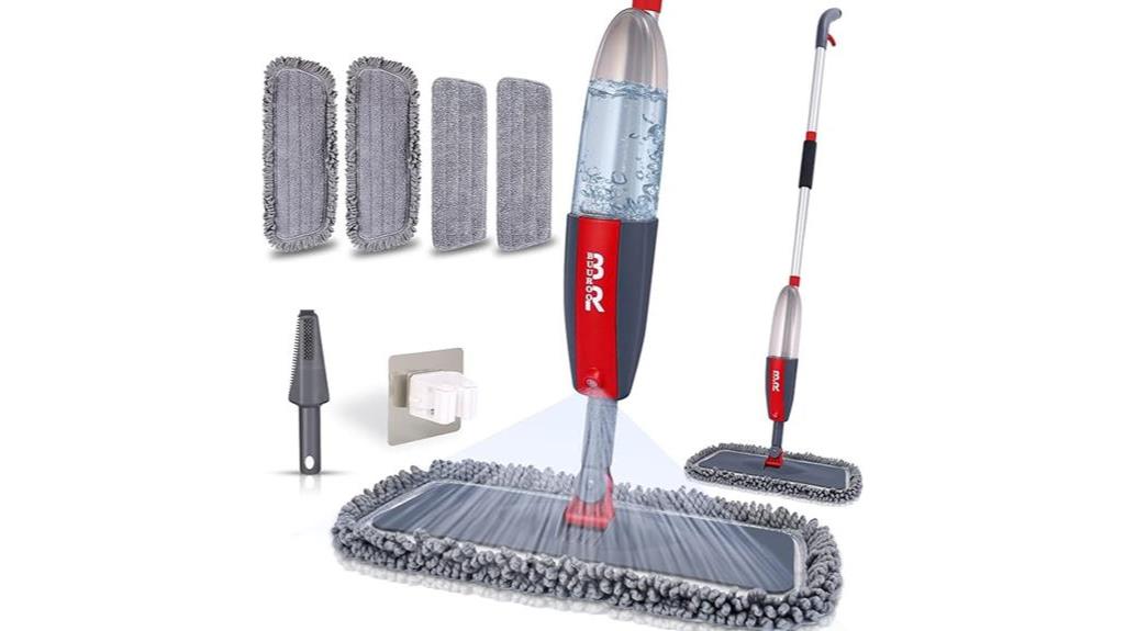 reusable pad spray mop