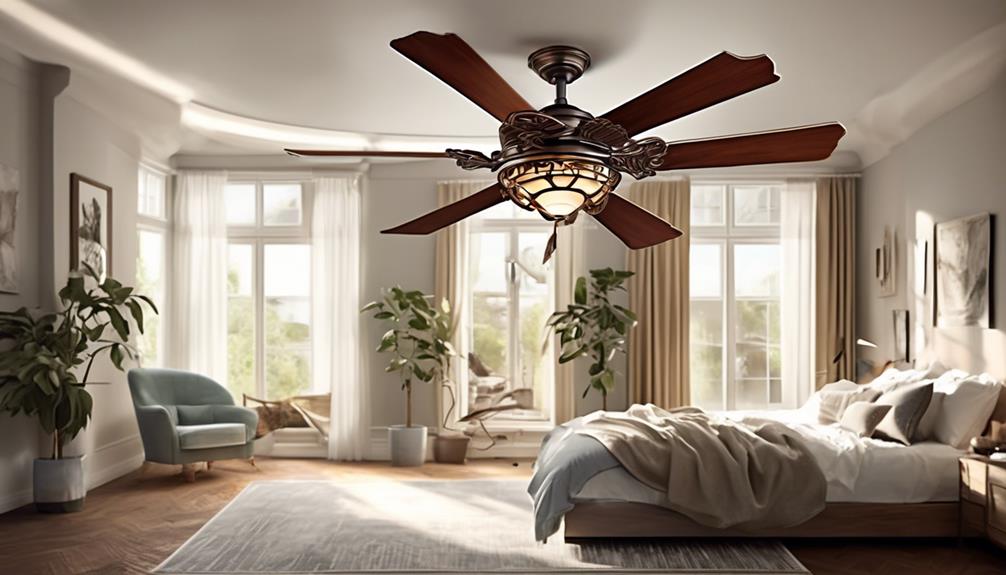 reverse rotation ceiling fan