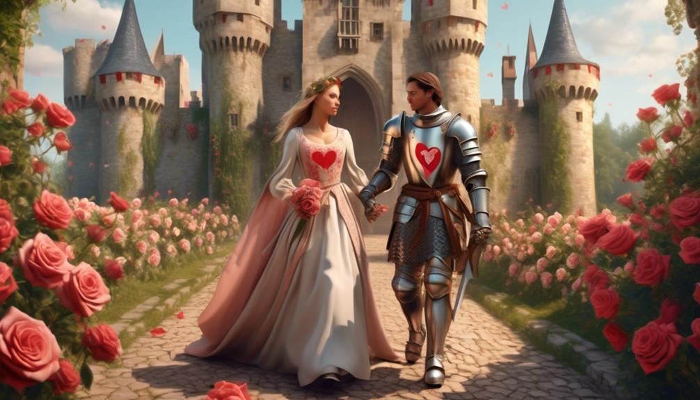 romance in medieval festivities