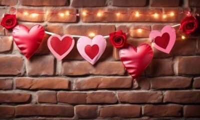 romantic banner for valentine s