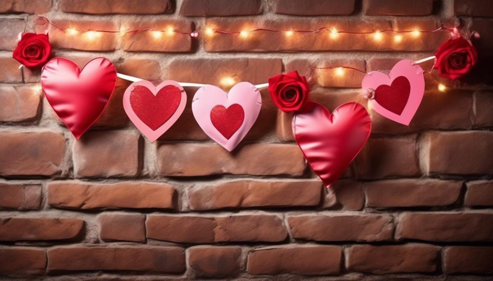 romantic banner for valentine s