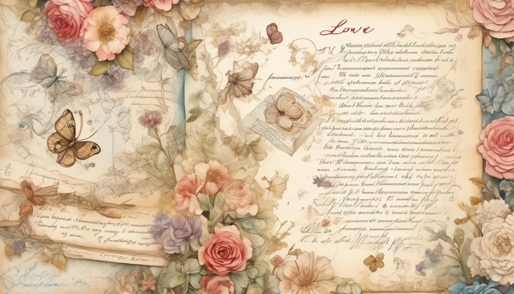 romantic cards through time