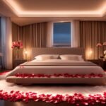 romantic hotel room decor