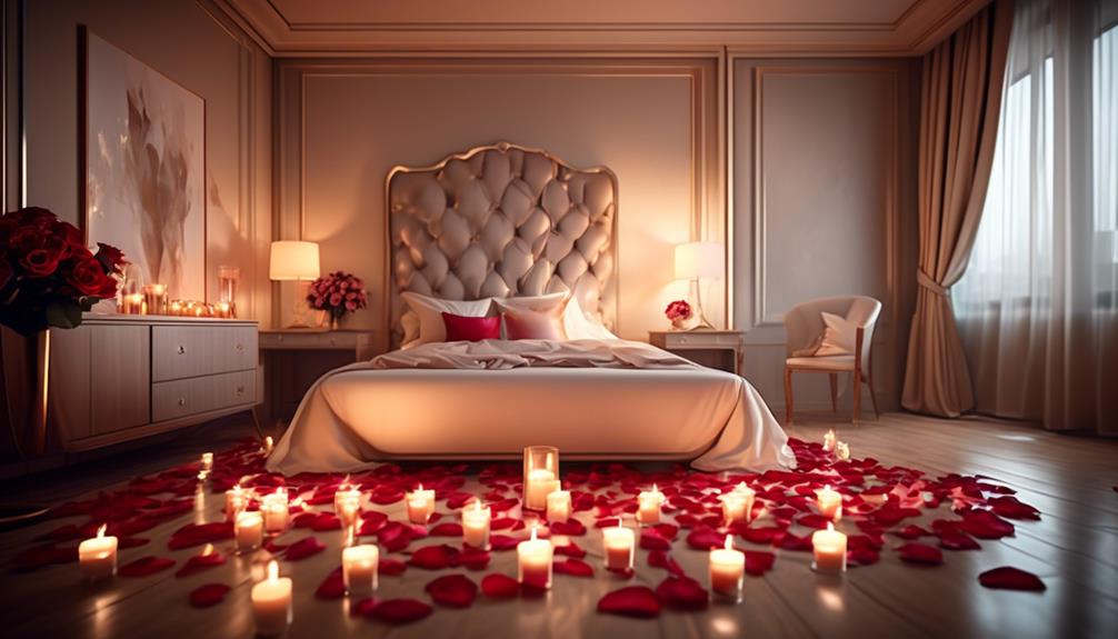 romantic hotel room decoration