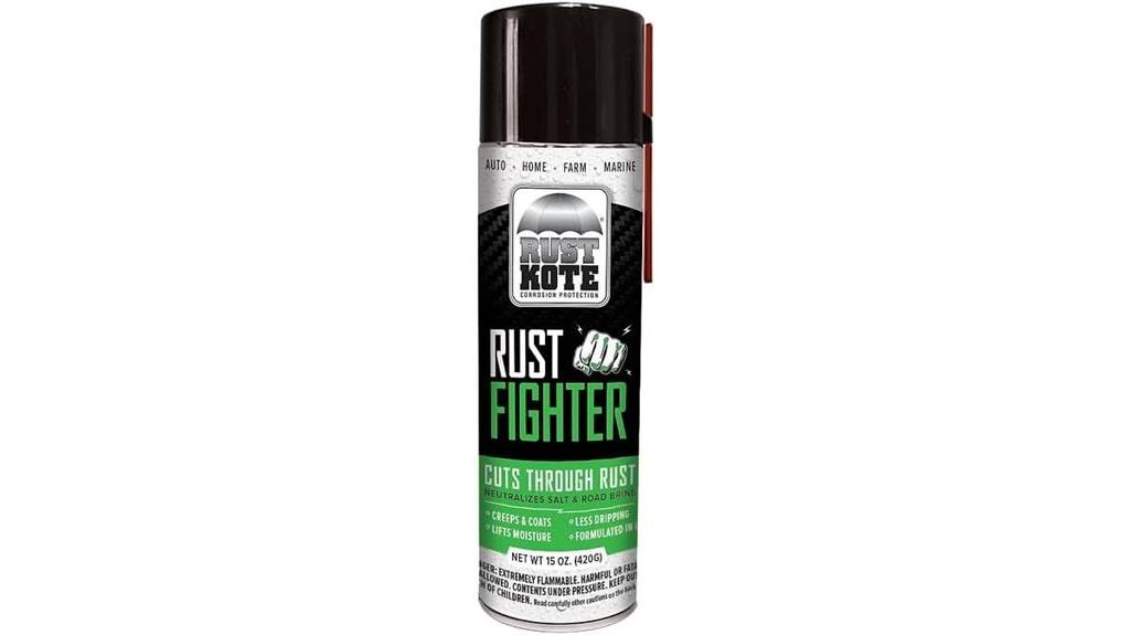 rust prevention aerosol spray