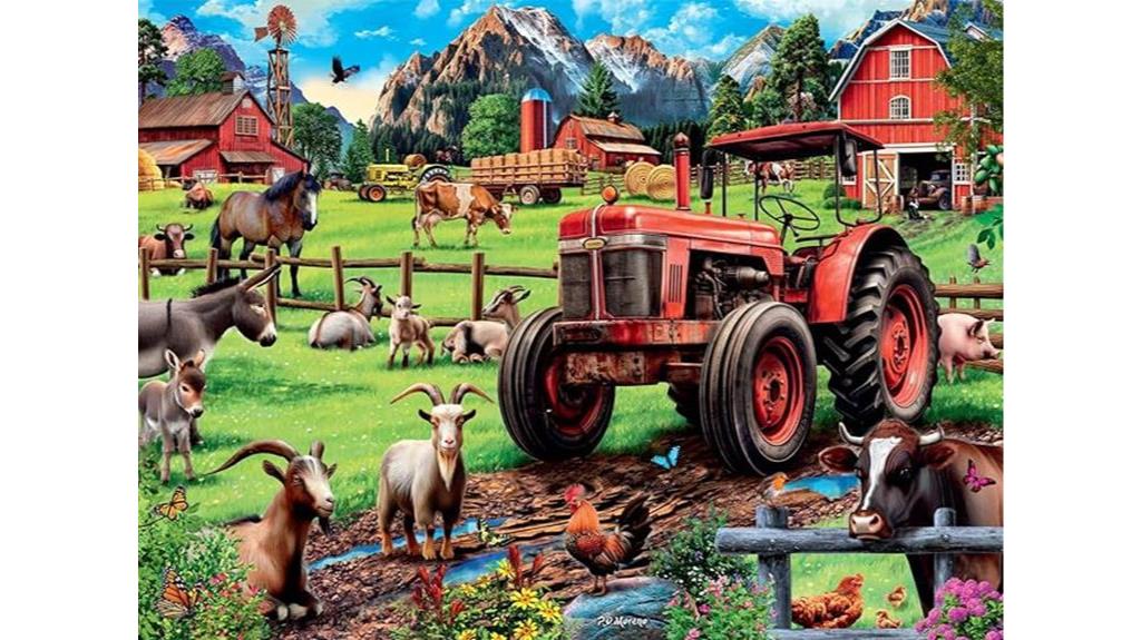 rustic countryside puzzle fun