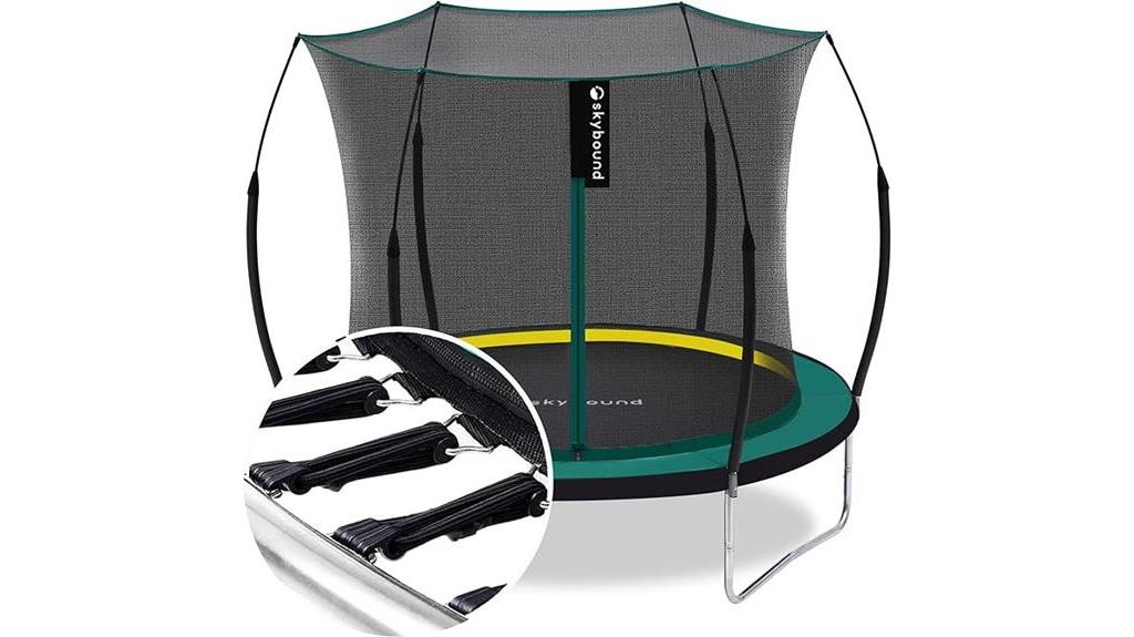 safe bouncing with enclosure