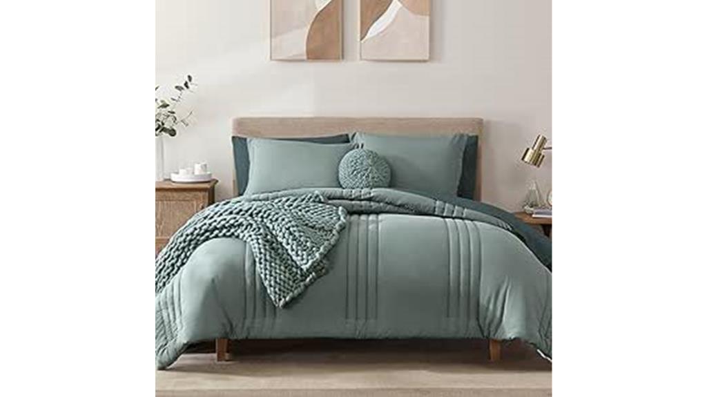 sage green comforter set