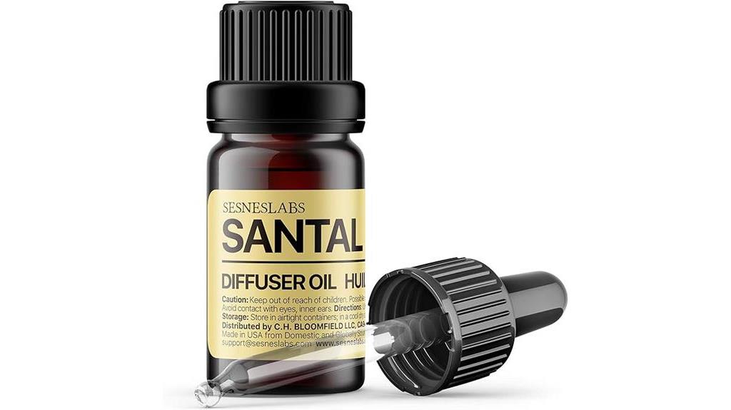 santal diffuser oil details