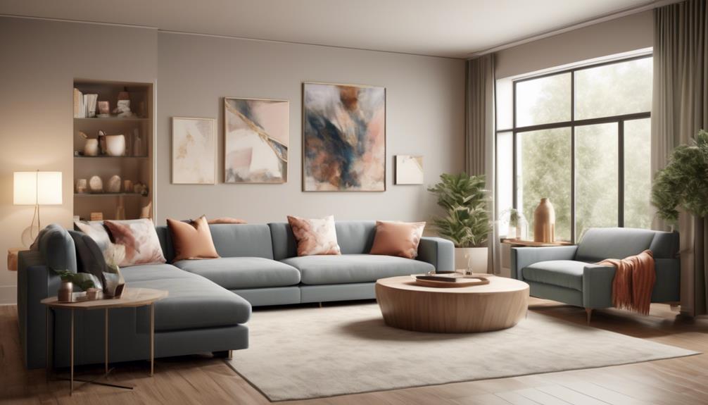 sectional sofa space selection