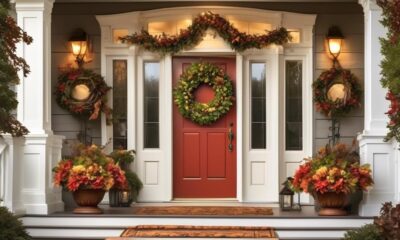 selecting the perfect front door wreath