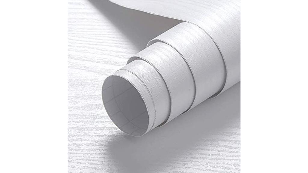 self adhesive white wood contact paper