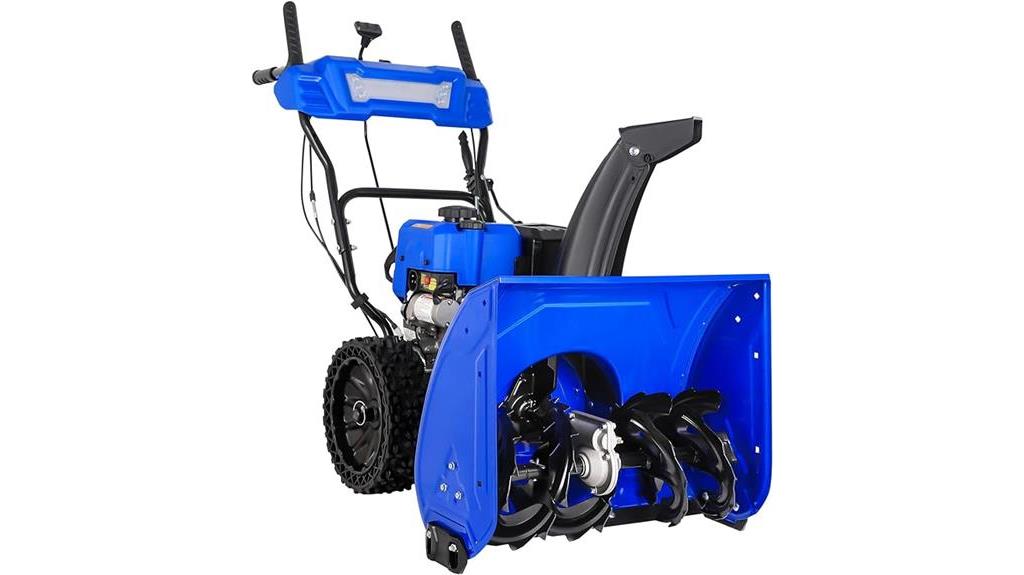self propelled 24 inch gas snow blower