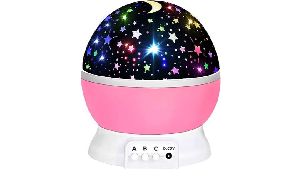 sensory toy with star projector