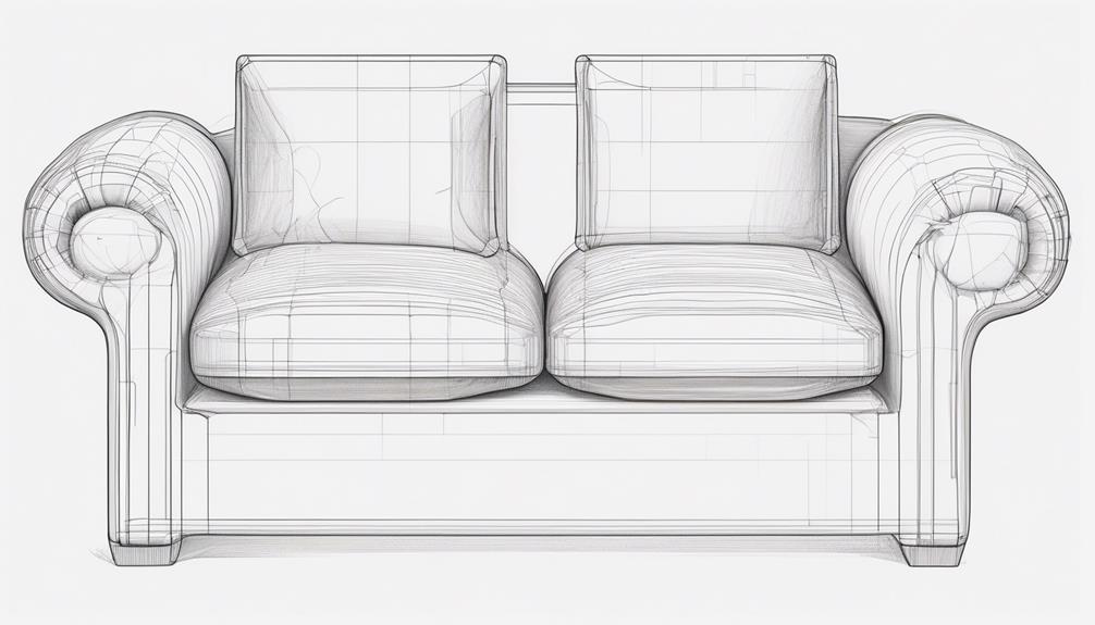 shapes of a sofa