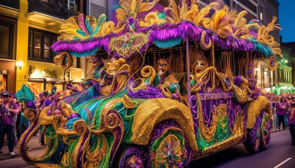 significance of mardi gras floats