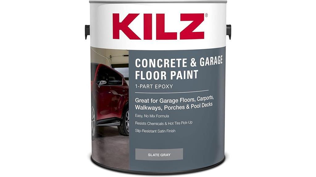 slate gray garage floor paint