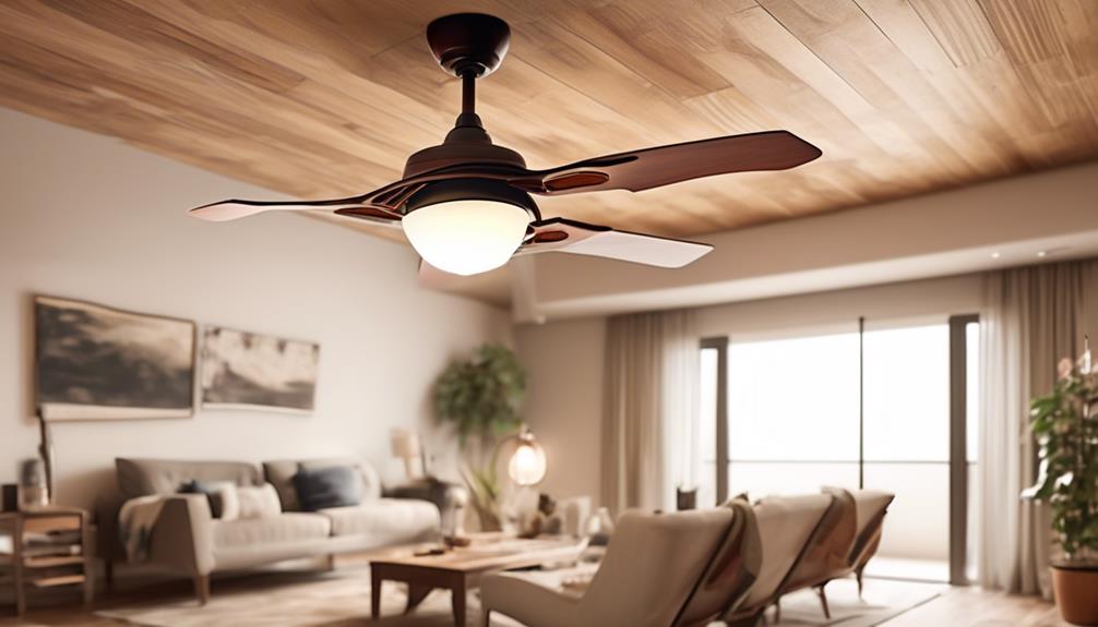 sluggish ceiling fan rotation