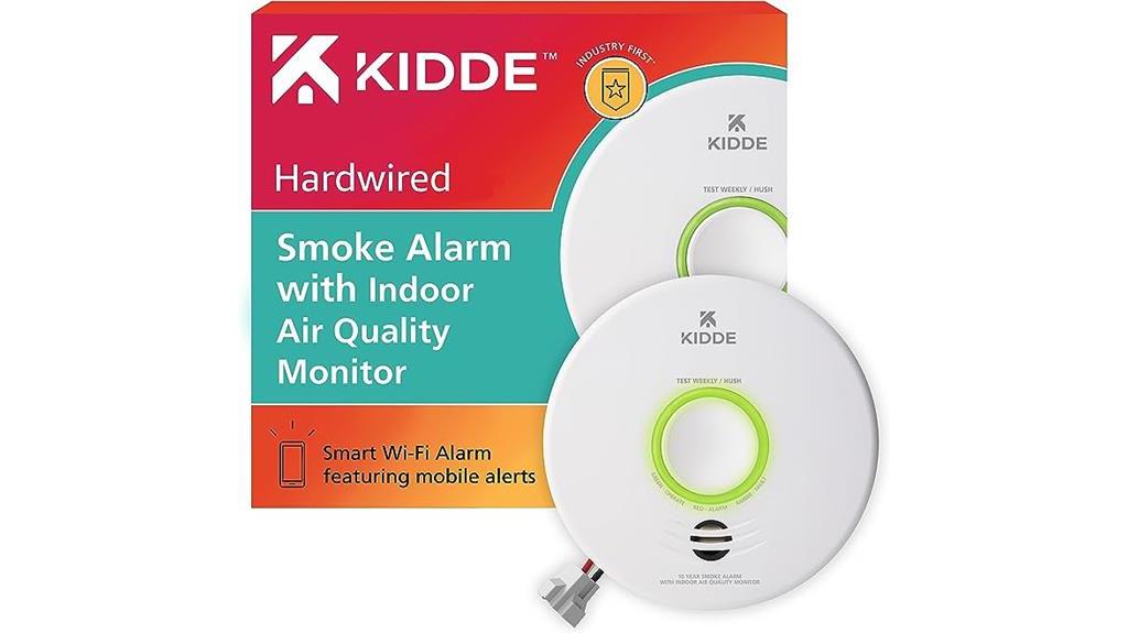 smart smoke detector and air quality monitor