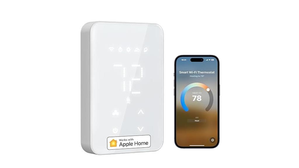 smart thermostat for electric heaters