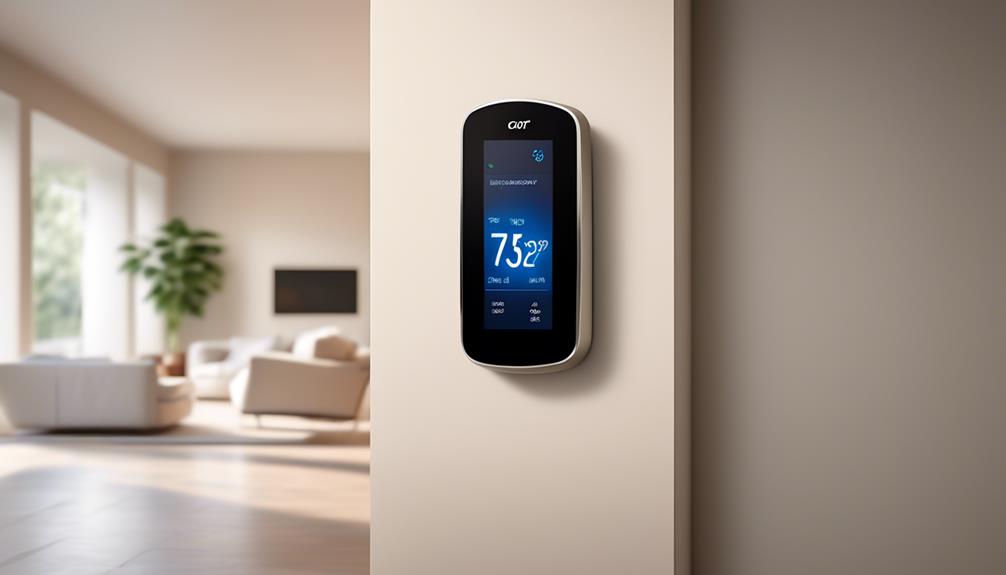 smart thermostat with advanced features