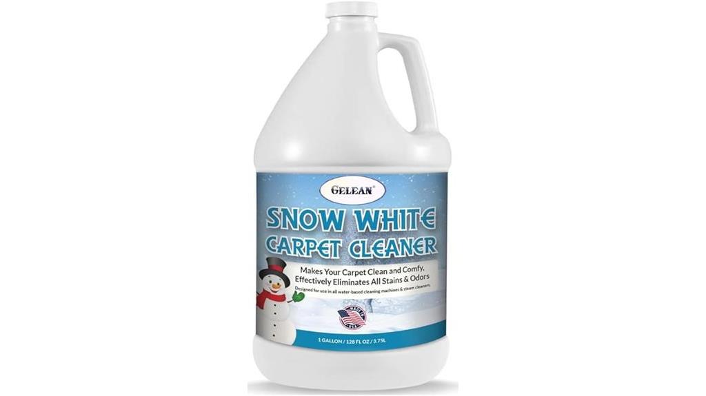 snow white carpet cleaner