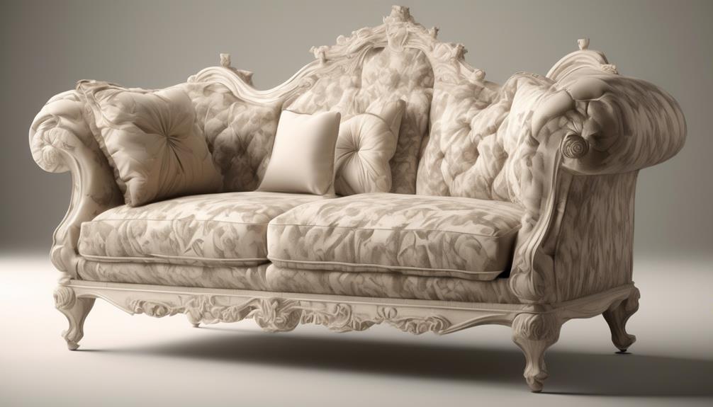 sofa design through time