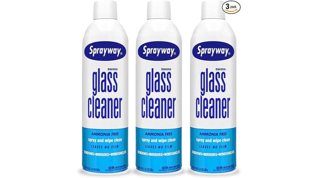 sprayway glass cleaner 19 oz pack of 3