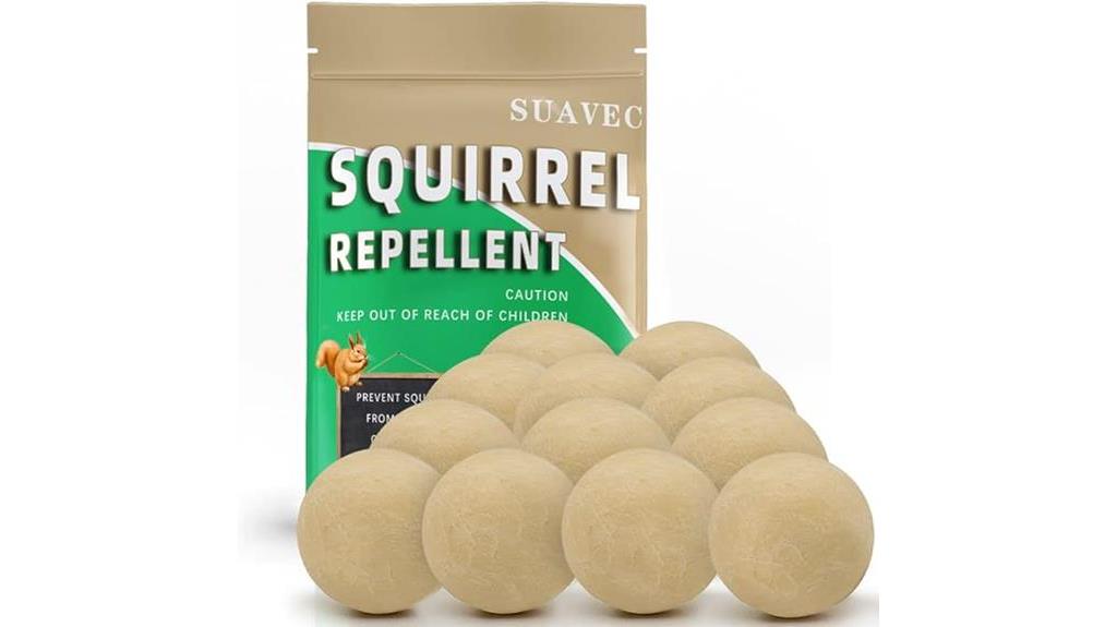 squirrel repellent for garden and attic