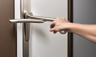 standard door handle height