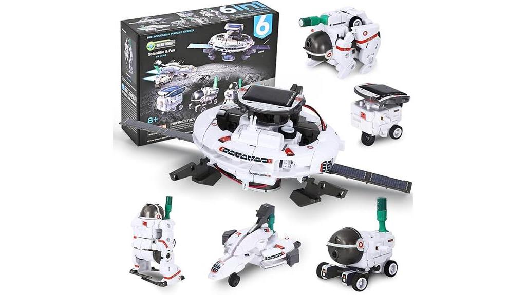 stem projects and solar robot kit