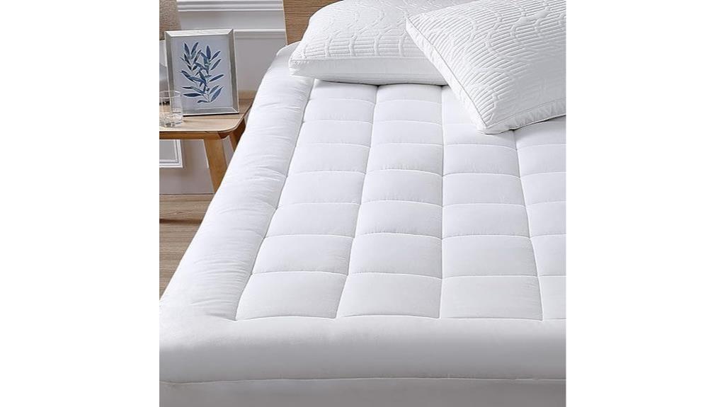 stretchable full size mattress pad cover