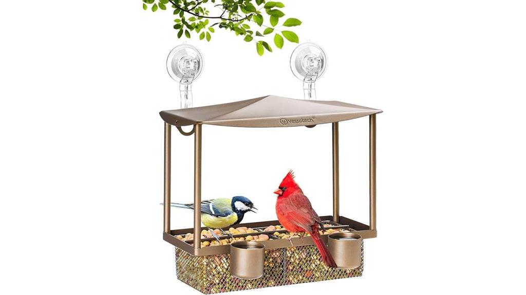 strong and long lasting bird feeder