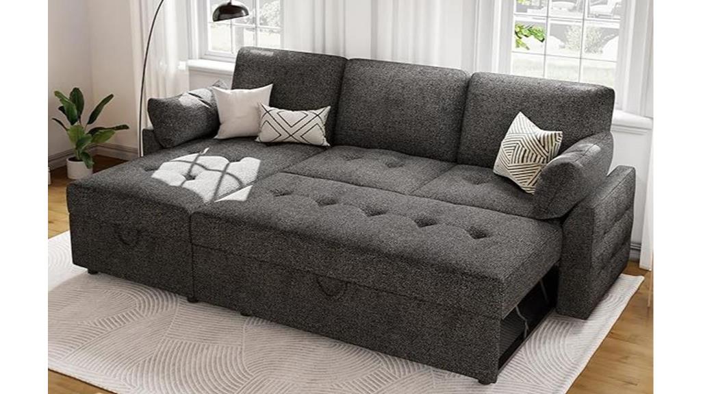stylish and functional sleeper sofa