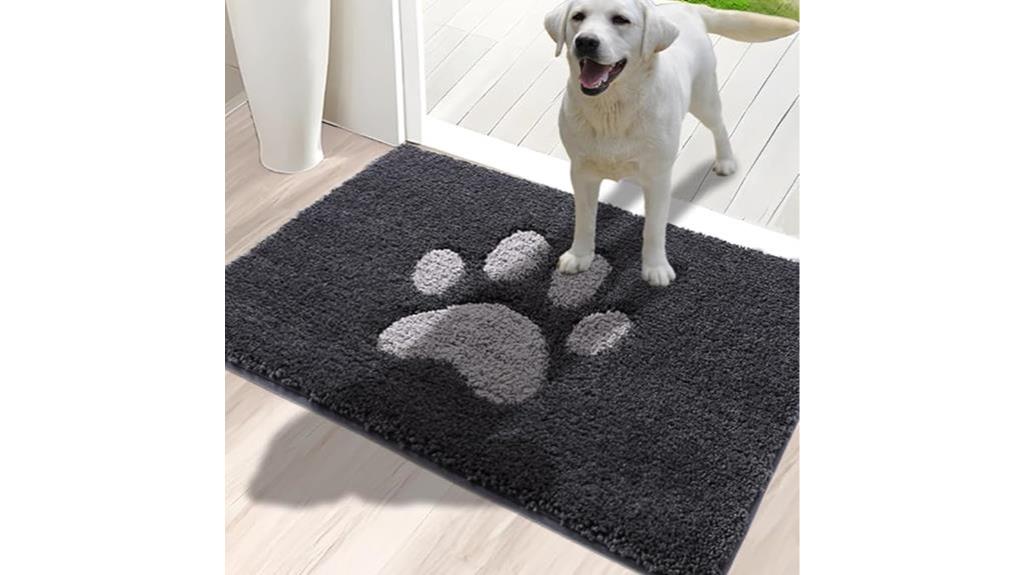 super absorbent dog door mat