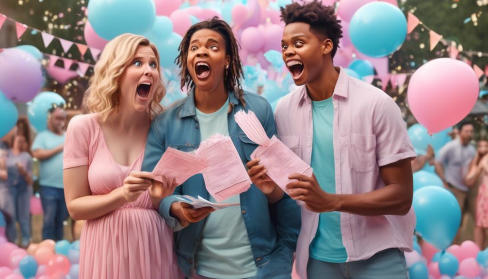 surprise costs at gender reveal