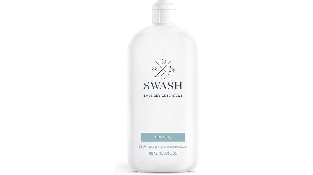 swash pure linen detergent