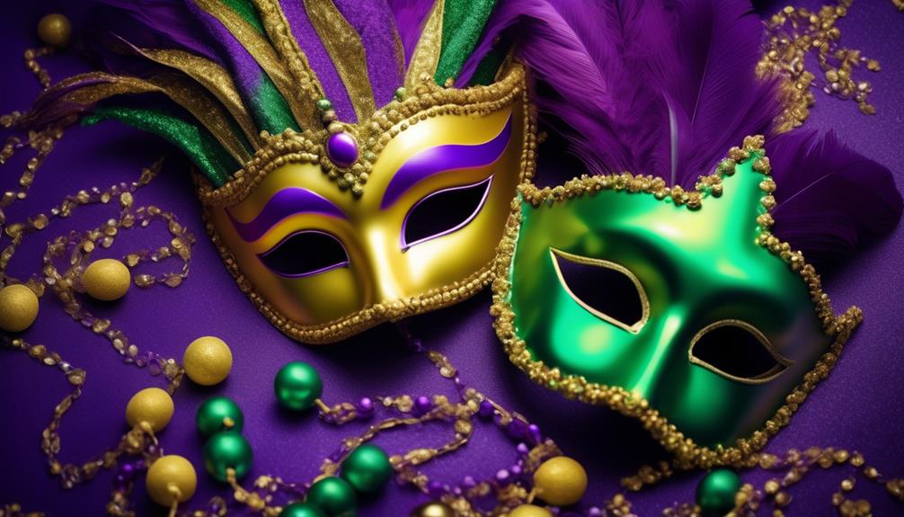 symbolic colors of mardi gras