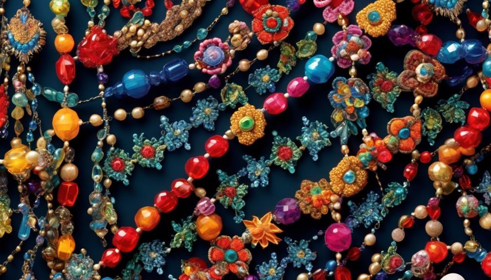 symbolic meaning of garland beads