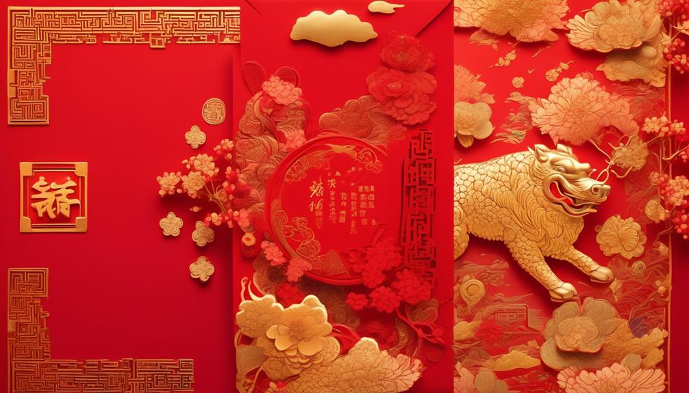 symbolic red envelopes tradition