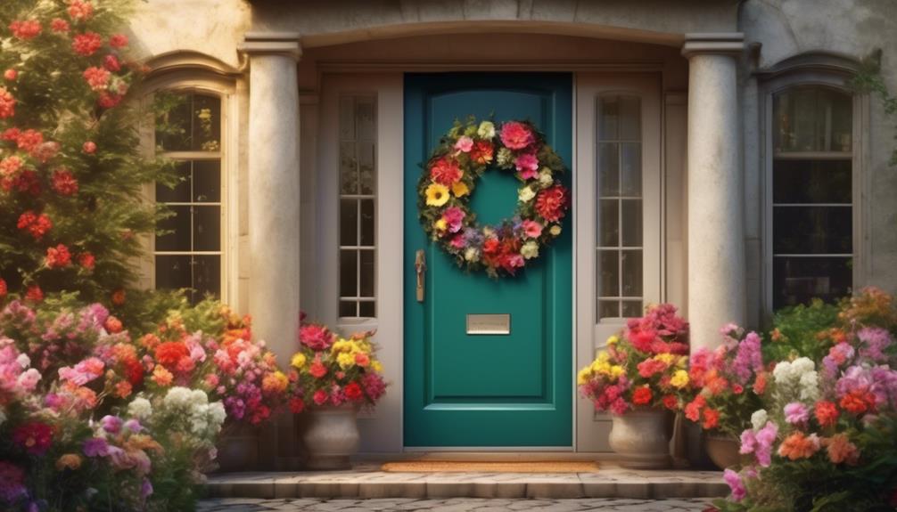 symbolic wreaths for welcoming