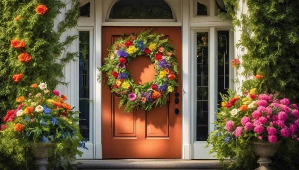 symbolic wreaths of hospitality