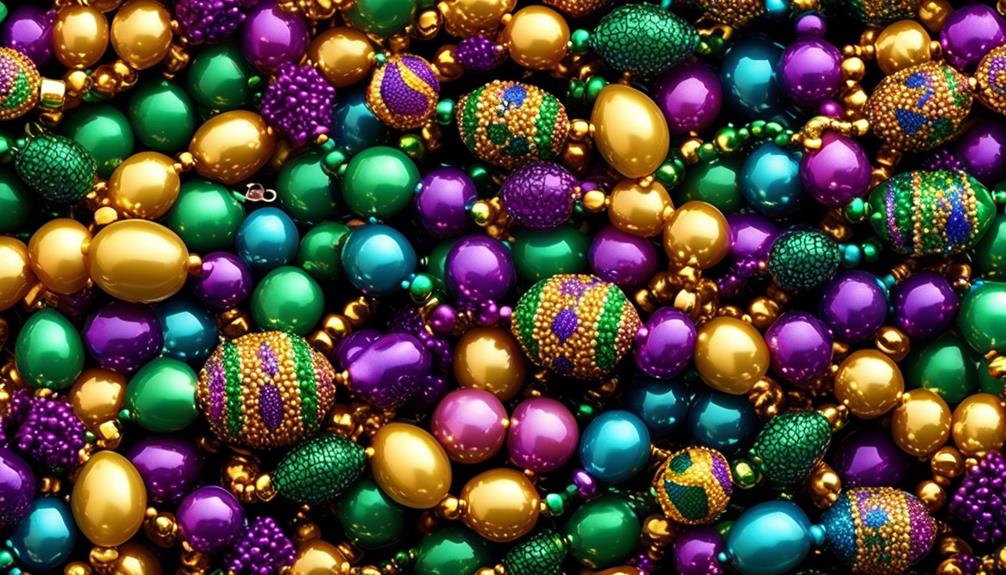 symbolism of mardi gras beads