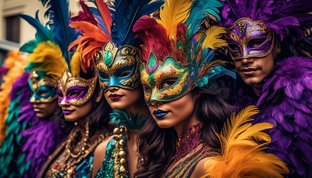 symbolism of masks at mardi gras