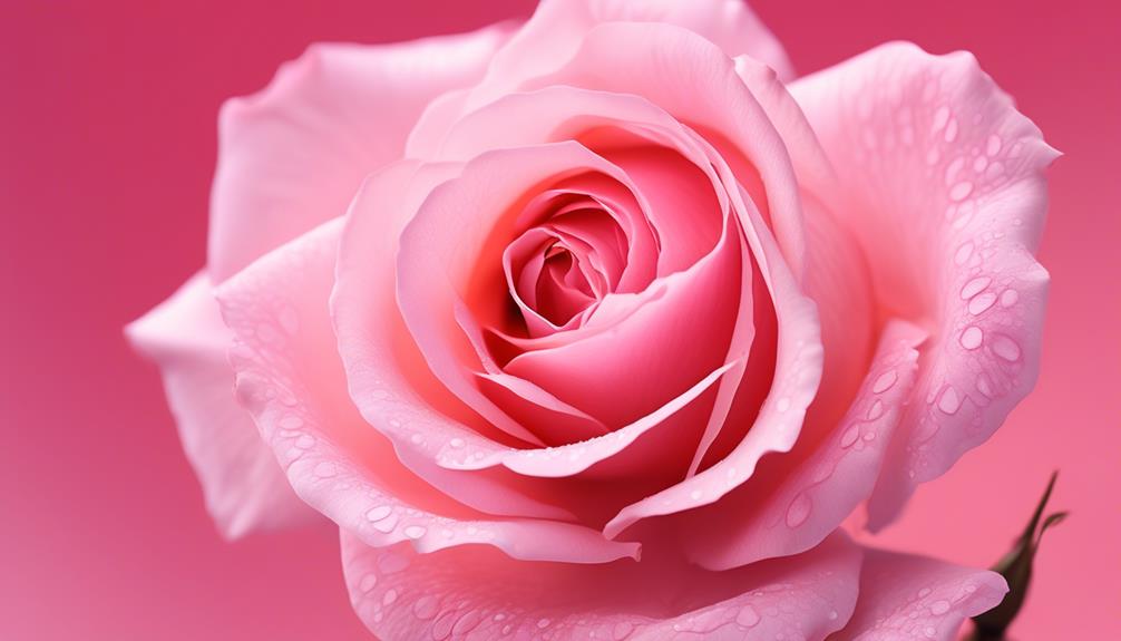 symbolism of pink roses