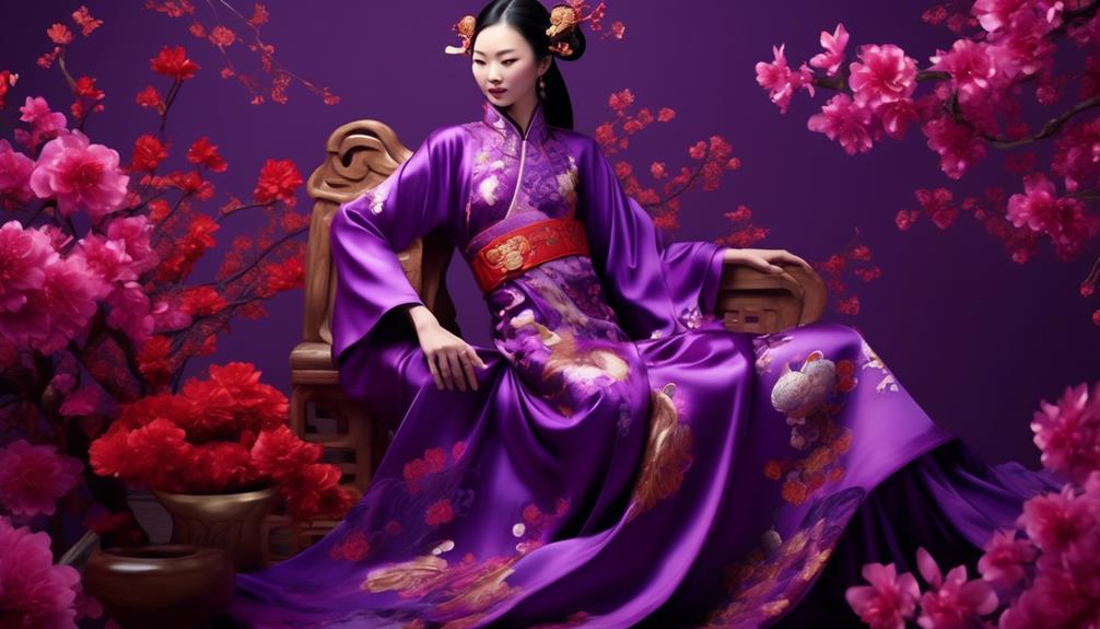 symbolism of purple color