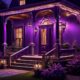 symbolism of purple porch light