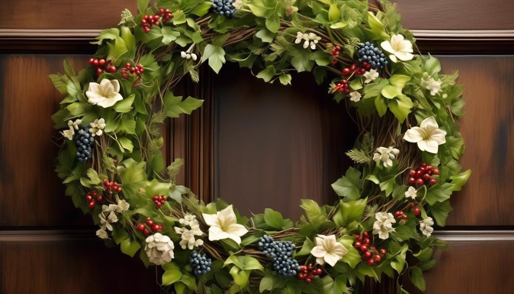 symbolism of vine wreaths