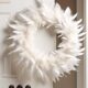 symbolism of white feather wreath