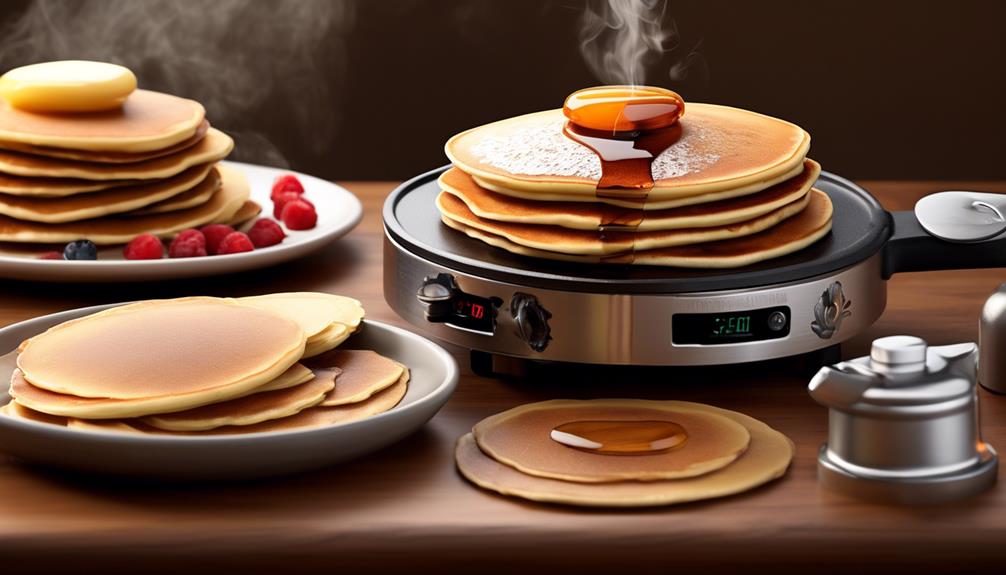 temperature s impact on pancake texture
